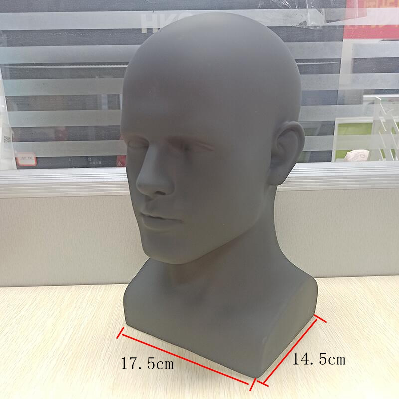 Picture of Wig Model Head Display Hat VR Glasses Men's Dummy Head Shopping Mall Shelf Swimming Goggles Display Model Head Model