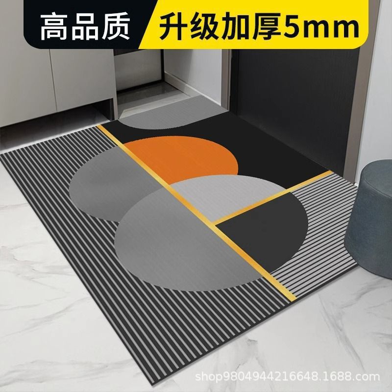 Picture of Diatom mud floor mat entrance door door mat bathroom bathroom toilet kitchen disposable non-slip floor mat