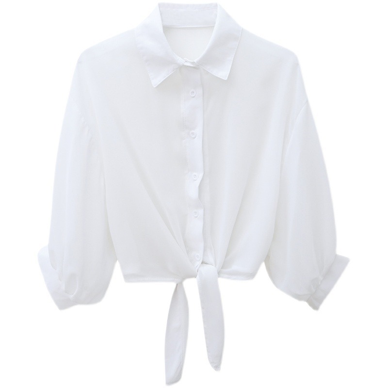 Picture of 2025 New Summer Chiffon Shirt Sunscreen Women's Top Women's Coat Thin Matching Skirt Outer Cardigan Small Shawl