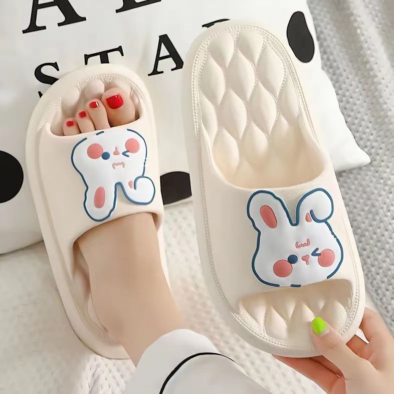 Girls' Slippers Cartoon Super Soft Summer Outer Wear Home Indoor Non-Slip Thick-Soled Children's Slippers