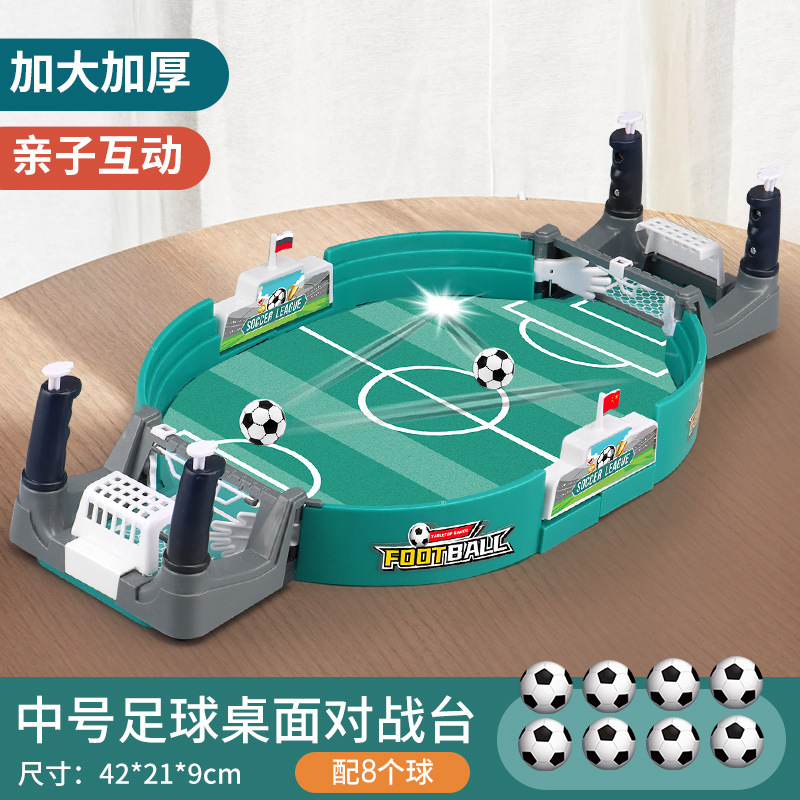 Picture of New large table-top football children's cross-border puzzle pair fighter fun two-person battle table football field toys