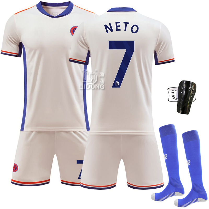 Picture of 2425 Chelsea New Away No.20 Palmer 8 Enzo 14 Felix Football Jersey suit