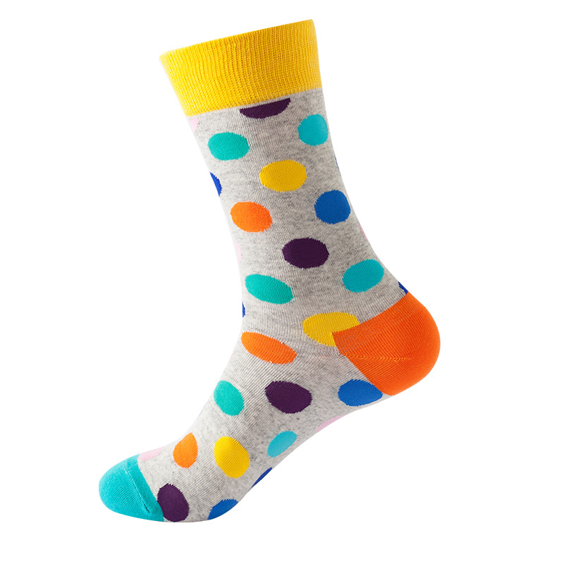 Picture of New Amazon Mid-Calf Socks for Men, Cotton, Women's European and American Ins Style Autumn and Winter Internet Celebrity Trendyy Socks Wholesale