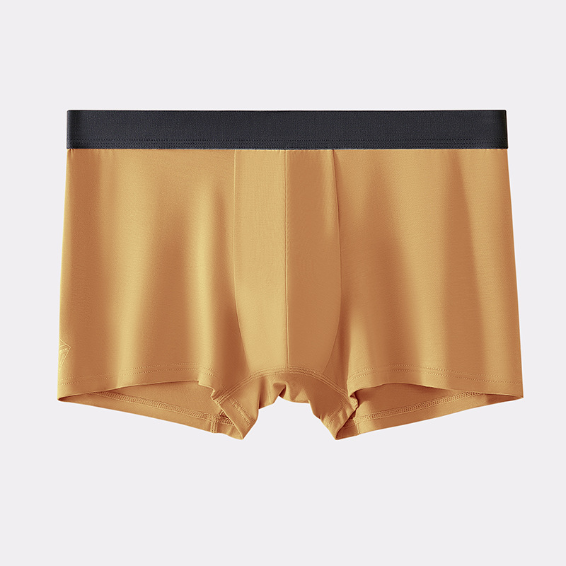 Picture of 60-Count Lenzing Modal Underwear Men's Breathable 10A Antibacterial Mid-Waist Boys' Boxer Shorts Wholesale Customization