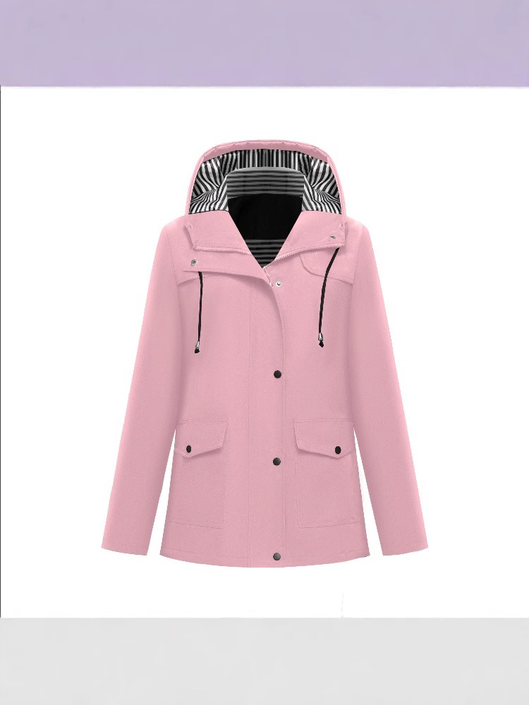 Cross-Border Export Amazon Wish Autumn and Winter Jacket Women's Windbreaker Outdoor Mountaineering Clothing Waterproof Jacket