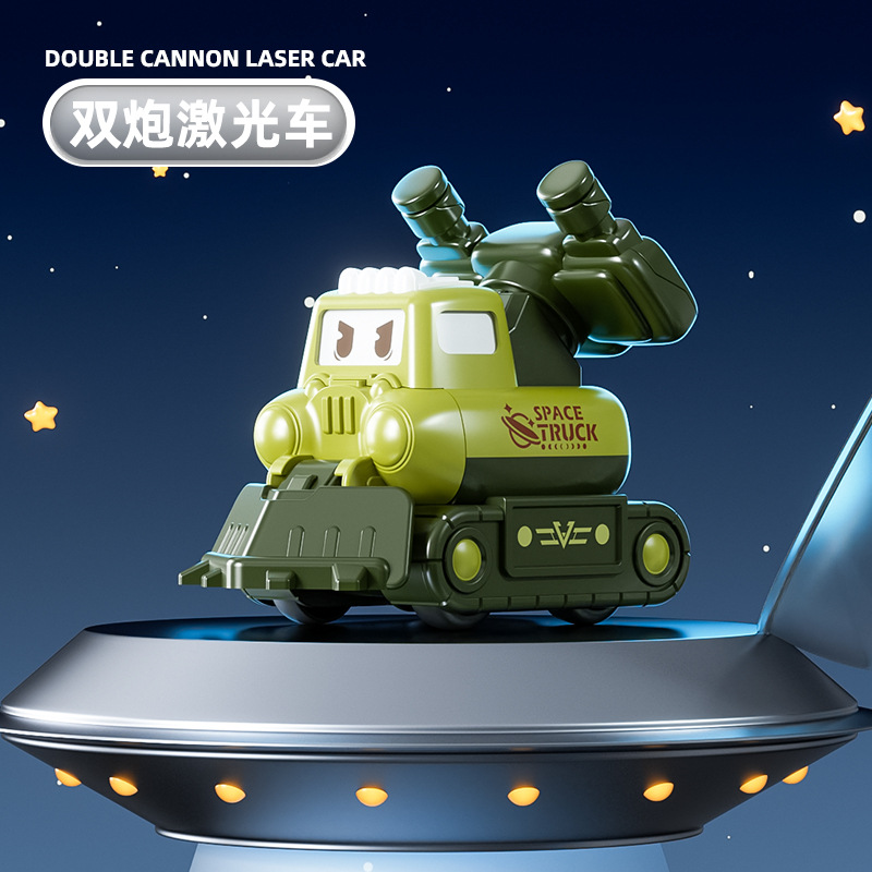 Picture of Children's engineering vehicle drop-resistant pull-back mining dirt cart inertia Press projection car boy toy car wholesale