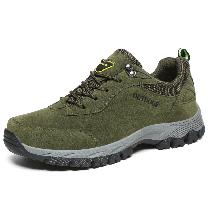 Cross-border autumn and winter hiking shoes men's non-slip thick-soled men's travel sports casual shoes outdoor men's shoes plus size 49