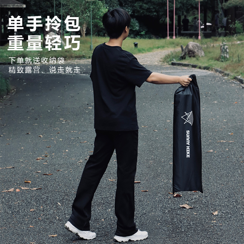 Picture of Outdoor simple folding table chair aluminum alloy egg roll table portable picnic table and chair camping equipment supplies