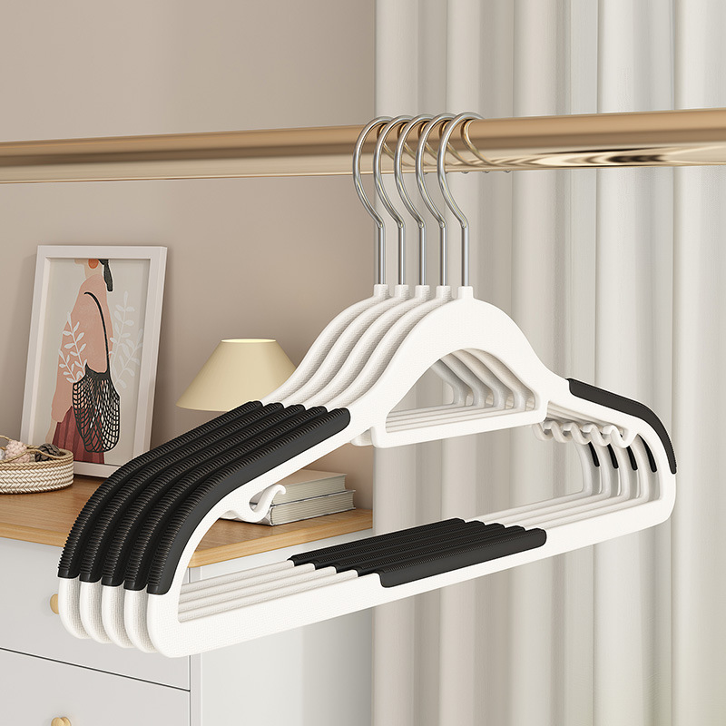 Picture of Household Clothes Hanger, Non-Marking, Non-Slip Clothes Hanger, Anti-Shoulder Corner Clothes Hanger, Double-Position Clothes Hanger, Wet and Dry Clothes Support