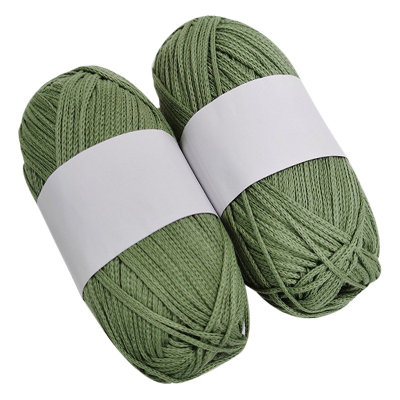 Hollow Cotton Thread Braided Thread Round Strand Wool Ball DIY Hand-Woven Cotton Thread 2mm Cotton and Linen Hollow Cotton Round Strand Thread