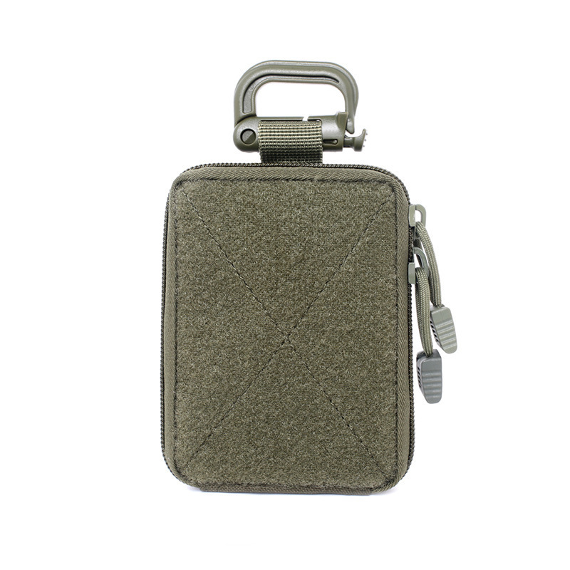 Picture of Outdoor Medical First Aid Cosmetics Bag Molle Multi-Functional Tactical Waist Bag Edc Tool Bag Military Fan Accessory Bag