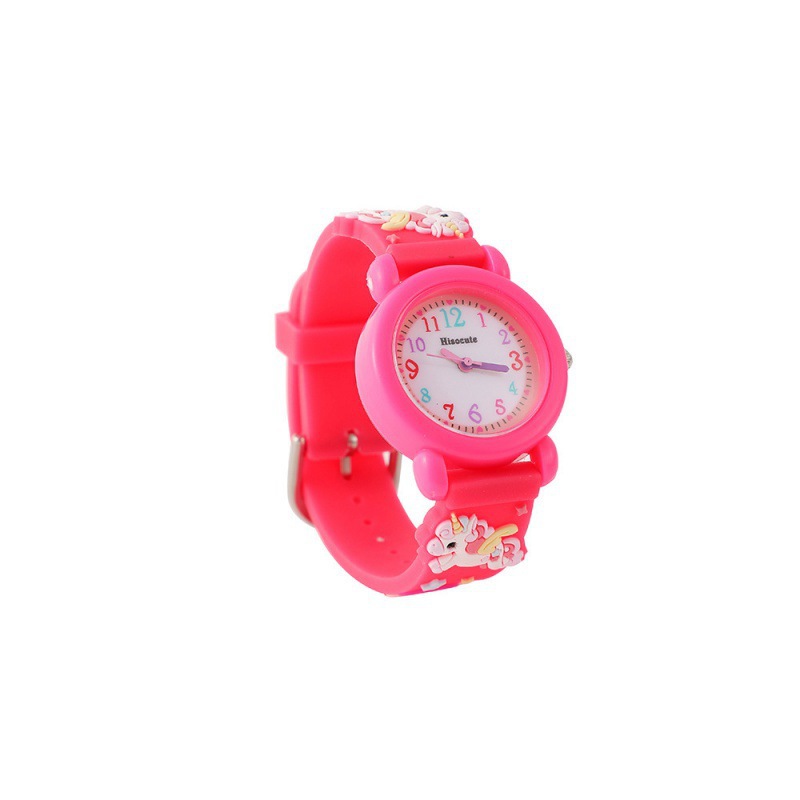 Picture of 2024 New Cartoon Children Unicorn Watch Cute Girl Electronic Watch Student Quartz Watch Prizes Gift