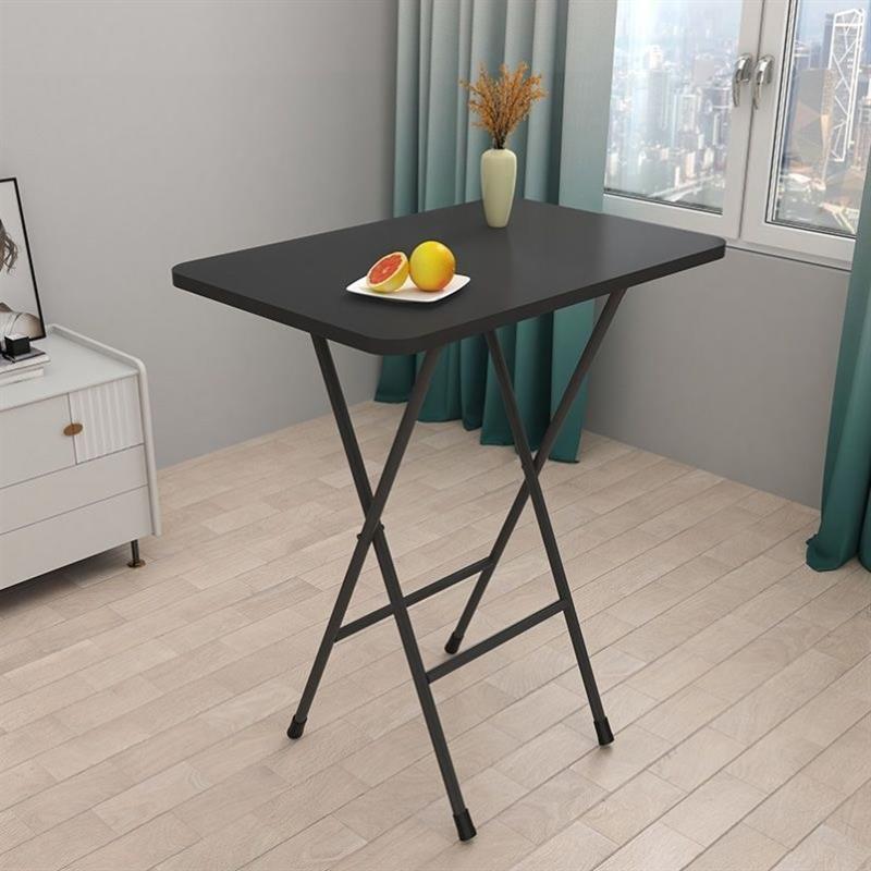 A6T Watsons for Economical Folding Dining Table Bed High Leg Small Square Table Small Apartment Portable Plastic Dining Table