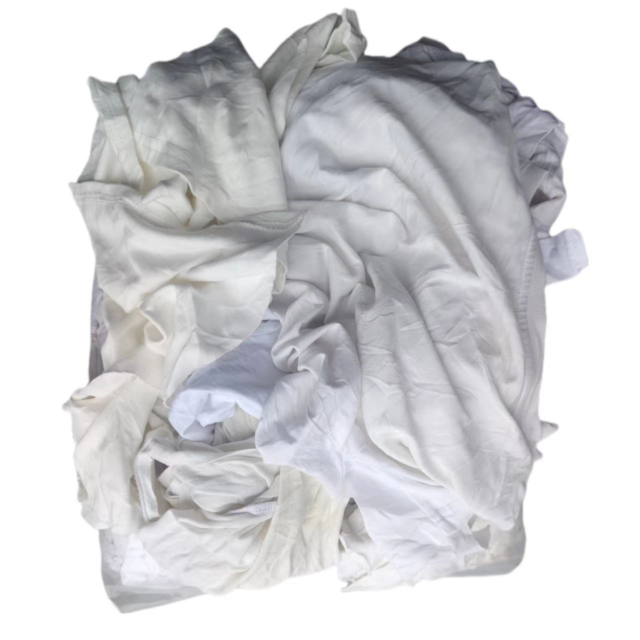 Picture of All-Cotton White Industrial Cleaning Cloth Large Floral Rag Clothing Edge White Rags Oil-Absorbing