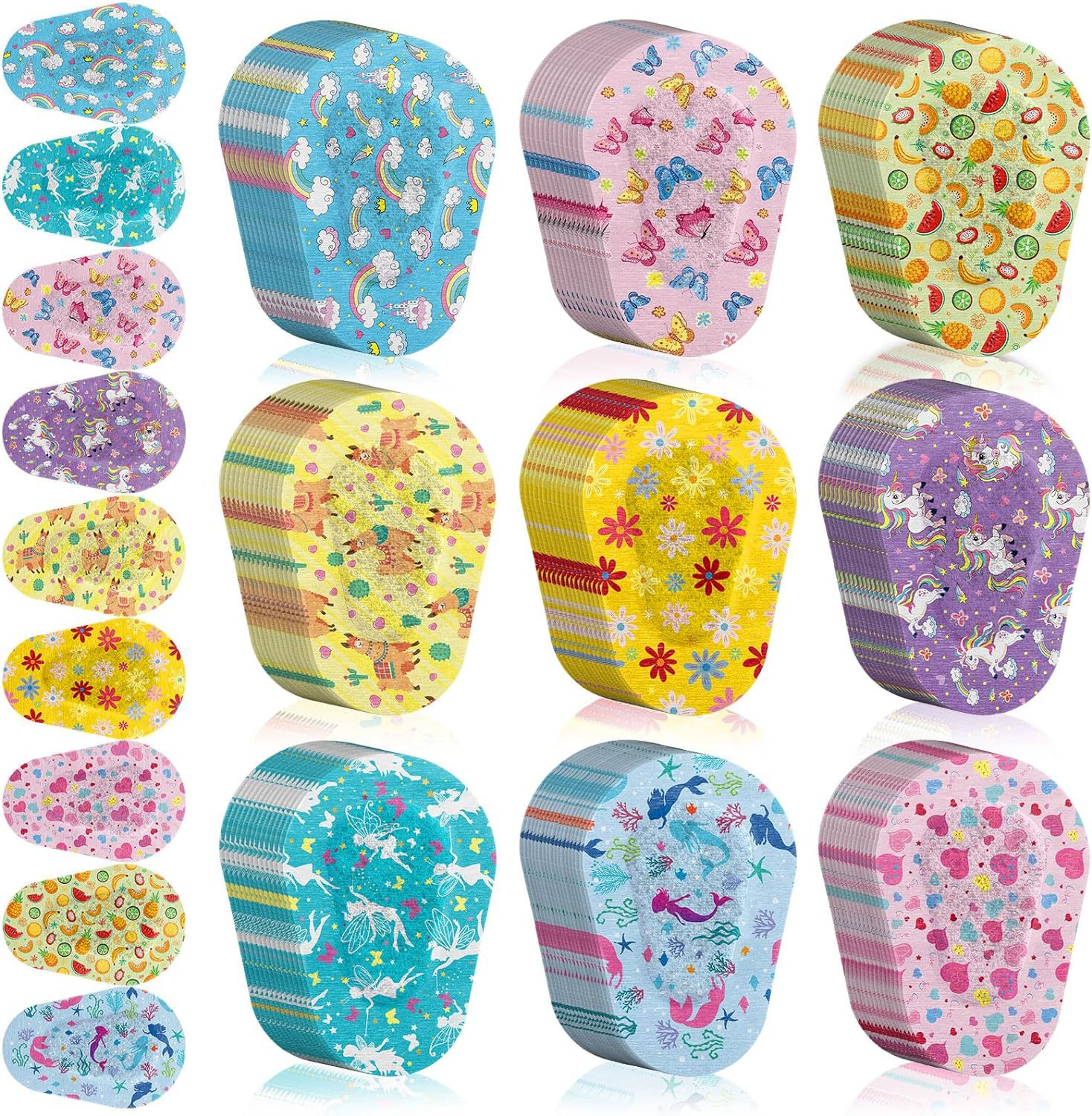 Picture of Amblyopia shading eye patch full cover children strabismus correction training single-eye shielding single-eye mask glasses mask eye patch