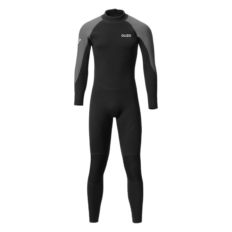 1.5mm diving suit men's long-sleeved one-piece diving suit warm cold-proof summer bathing suit women's surfing suit jellyfish suit