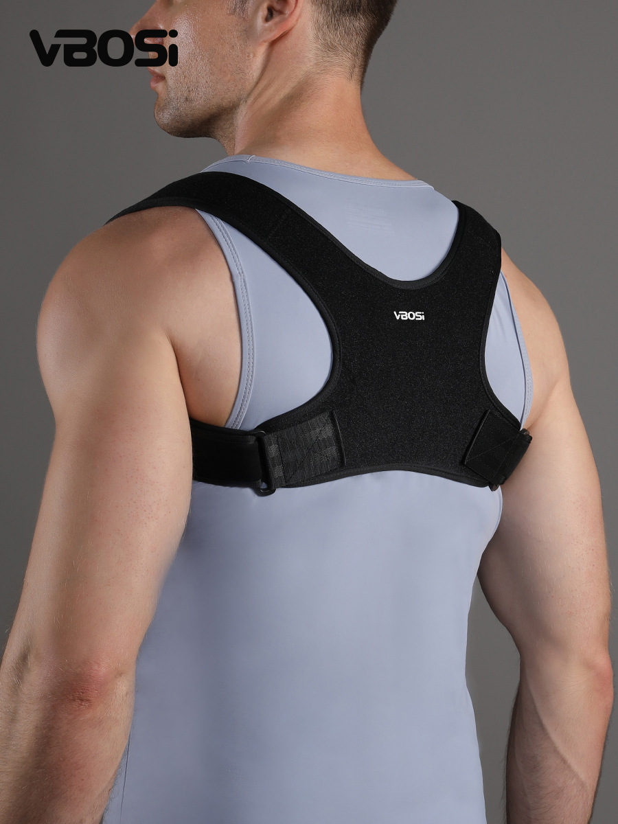 Vbosi Posture Correction Belt for Adults and Teenagers Special Fixed Posture Correction Belt Outdoor Sports Fitness Protection Manufacturer Wholesale