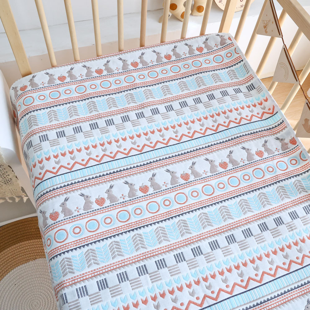 Picture of Newborn mat factory wholesale summer cartoon printing and dyeing baby mat breathable cool crib ice mat
