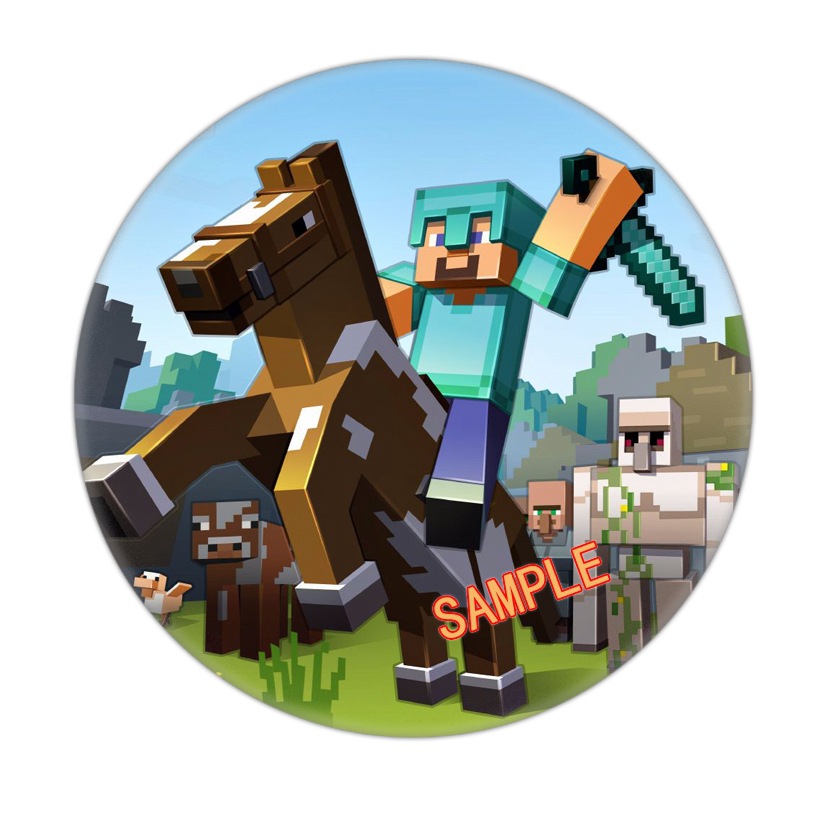 Picture of My world badge foreign trade supply game badge personality diy Cartoon Cartoon Yum 1-38