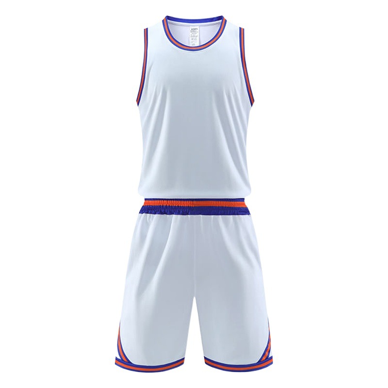 American basketball suit set high quality Jersey team uniform training game custom summer quick-drying training suit wholesale