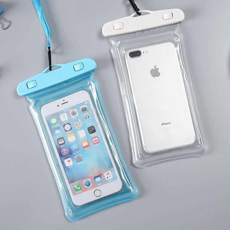 Mobile Phone Waterproof Bag Touchscreen Sealed Diving Bag Swimming Equipment Artifact Airbag Delivery Special Drifting Mobile Phone Case