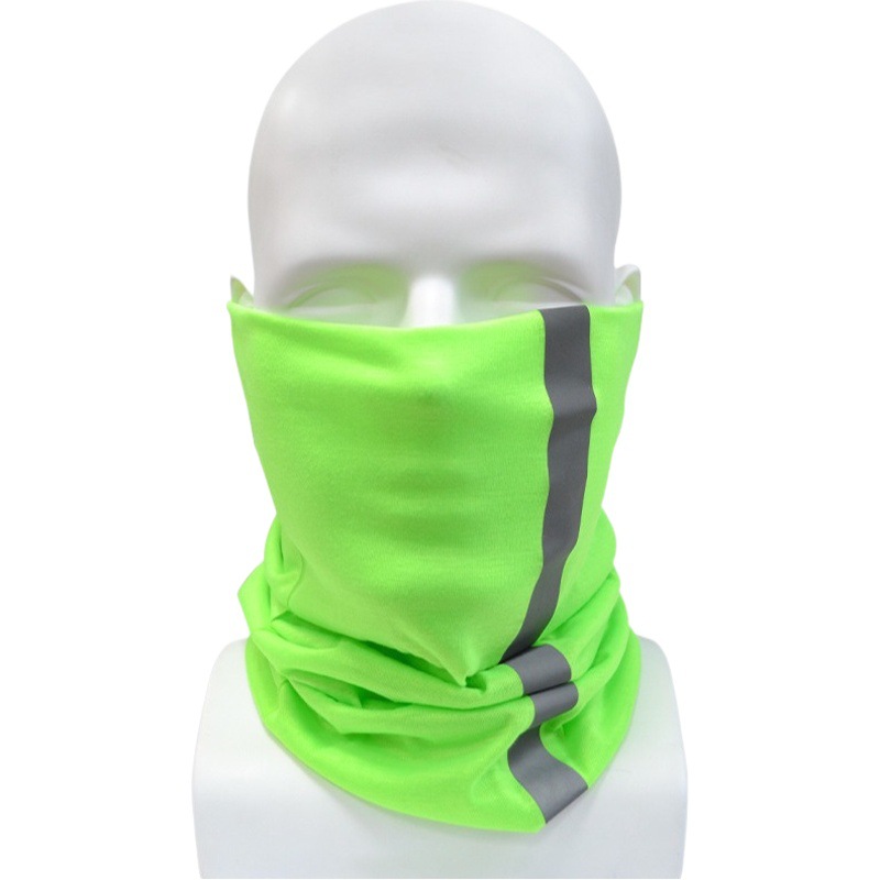 Xunhui Reflective Strip Series Spot Outdoor Versatile Cycling Sports Neck Seamless Multi-Functional Magic Headscarf Autumn and Winter