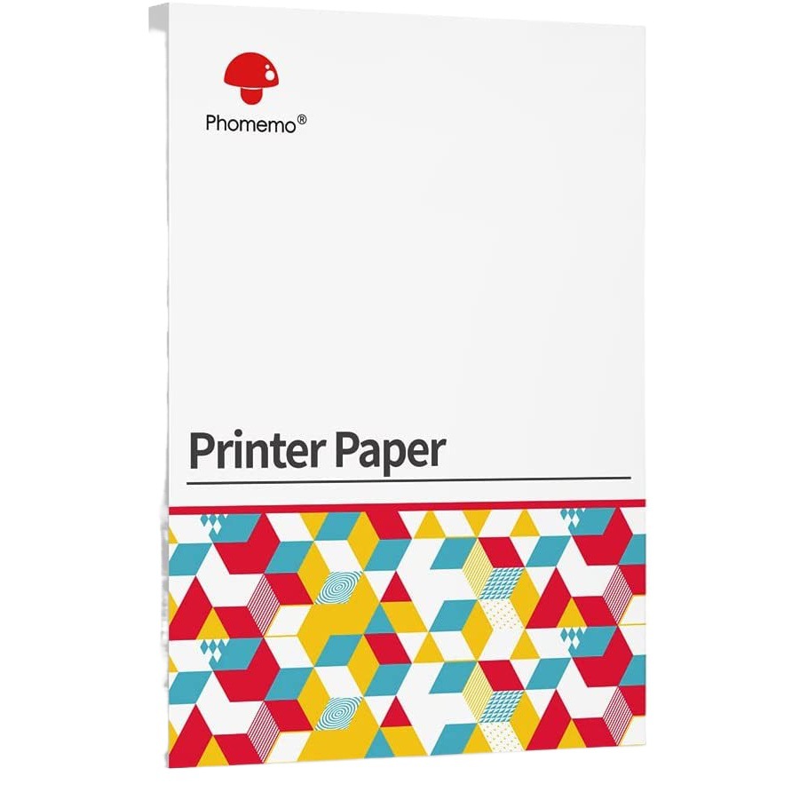 Phomemo M08F Tattoo A4 Paper Printer Universal Paper Roll A5/B5/Letter Consumables Thermal Printer
