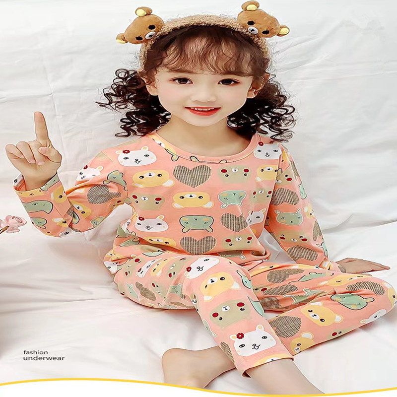 Picture of Cross-border European and American e-commerce children's pajamas Boys' long-sleeved trousers children's clothing boys' children's home wear suit