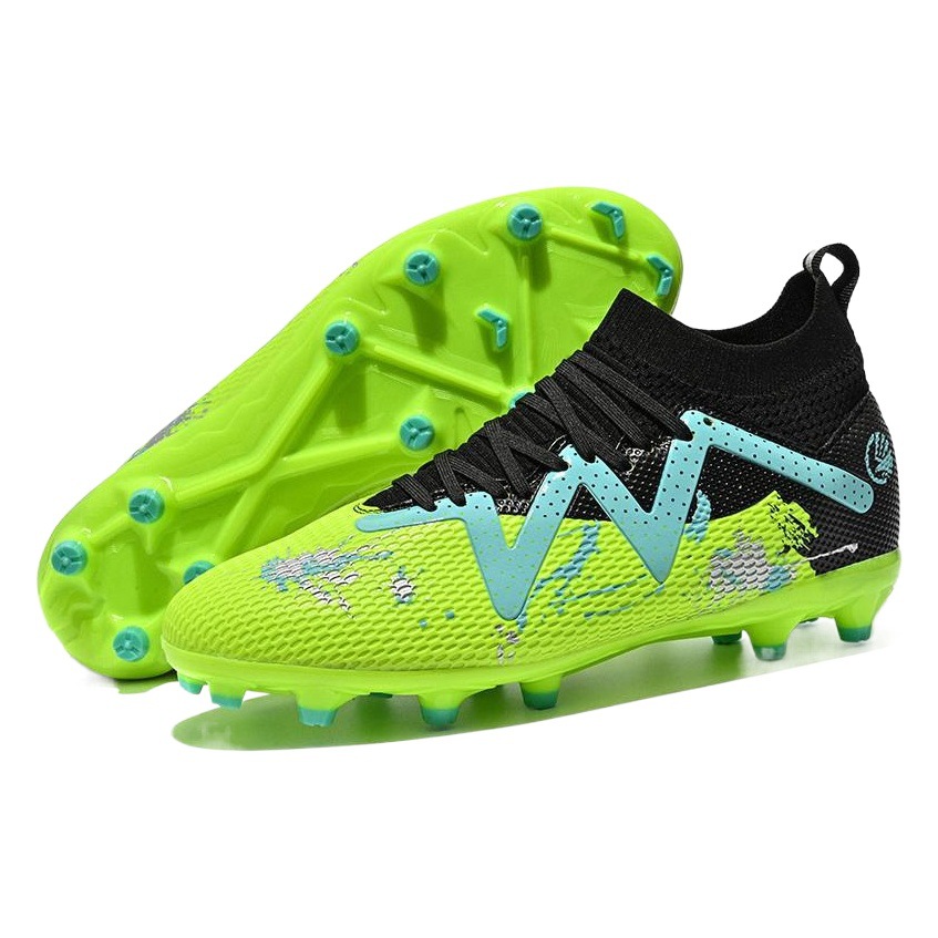 Children's football shoes broken nails boys 12 years old teenagers 13 big children TF junior high school students 15 spikes anti-skid training AG
