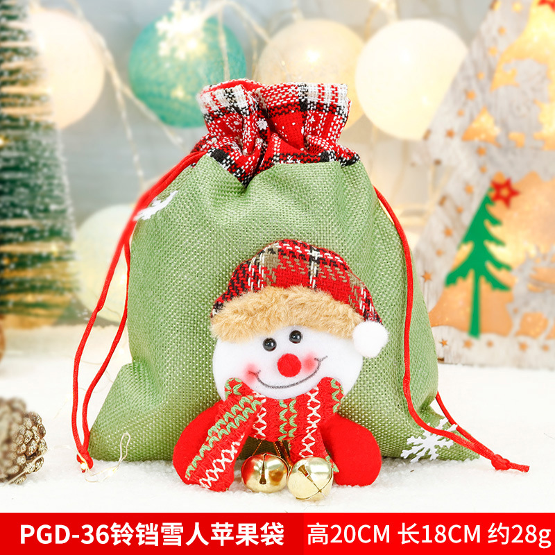Picture of Christmas Gift Apple Bag Handbag Adult Children Children Christmas Gift Decoration High-end Gift Bag