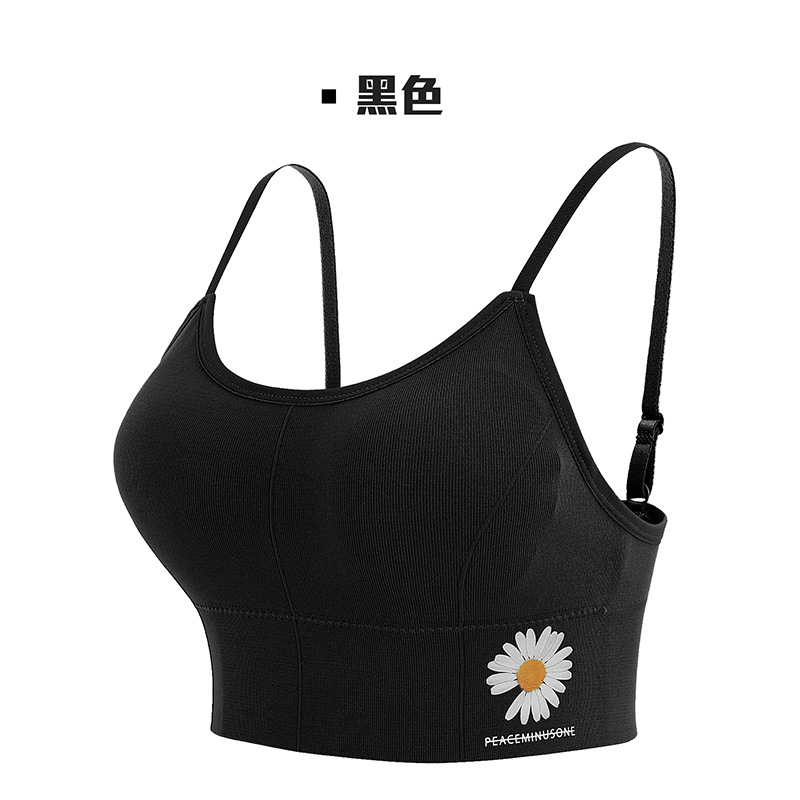 Picture of Daisy 2.0 girl bra back one-piece bra collection of thin non-steel sports underwear wrapped chest pad