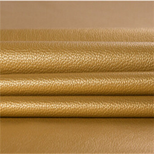 Picture of Artificial Leather Wholesale in Stock, Sofa Leather, Soft Upholstery, Background Wall Pu Leather, Small Lychee Pattern, Slingshot Bag, Car Leather
