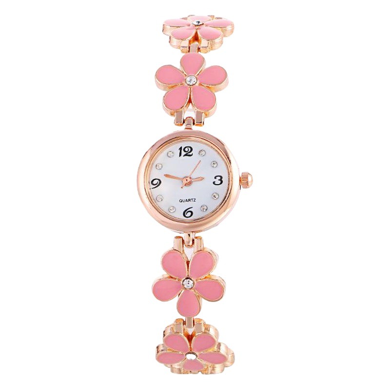Flower Bracelet Watch New AliExpress Foreign Trade Explosions Ladies Alloy Watch JOOM Hot Selling Watch