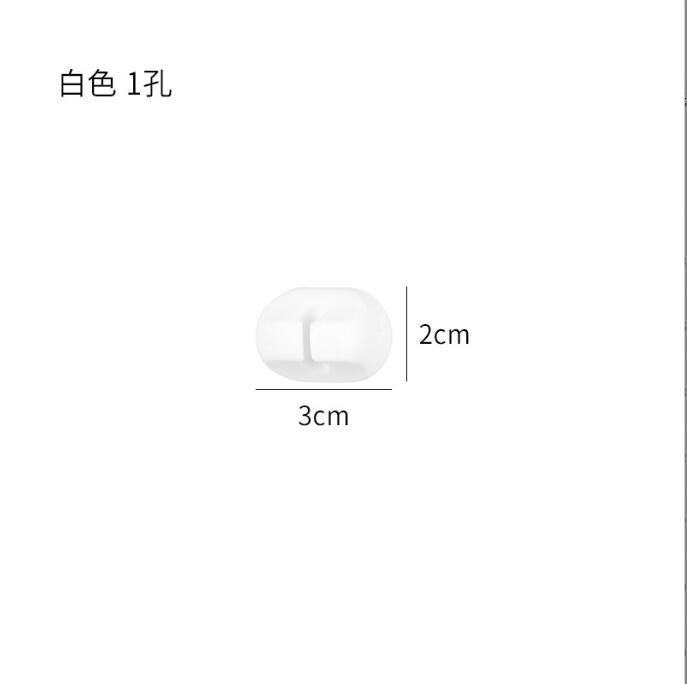 Picture of Desktop Cable Organizer Data Cable Organizer Holder Storage Charging Cable Organizer Cable Collection Buckle Holder