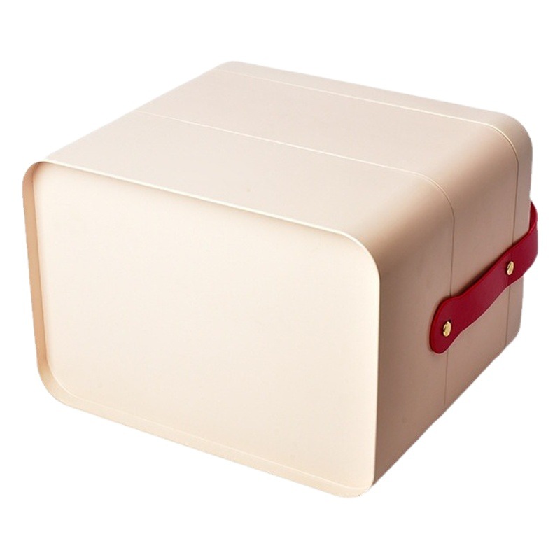 Moon Cake Tinplate Packaging Mid-Autumn Festival Gift Box Square Double Layer Mid-Autumn Moon Cake Iron Box