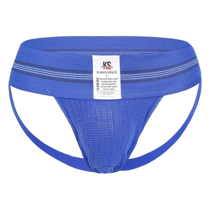 European and American Underwear Men's Fun Sexy Double Dongs Low Waist Showing Hip Hip-lifting Underwear Double Ding Men's Underwear