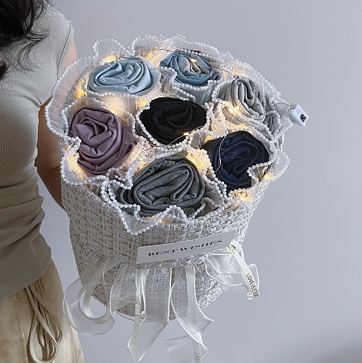 Good-Looking Birthday Gift Underwear Bouquet for Boys 520 Chinese Valentine's Day Anniversary Christmas Best Friend Girlfriend Friend