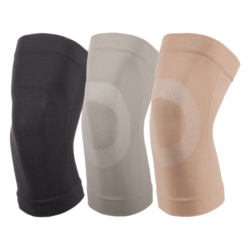 Maxia Summer Refreshing Breathable Sports Knee Pads Air-conditioning Room Leg Pads Fitness Warm Knitted Elastic Knee Pads Cover