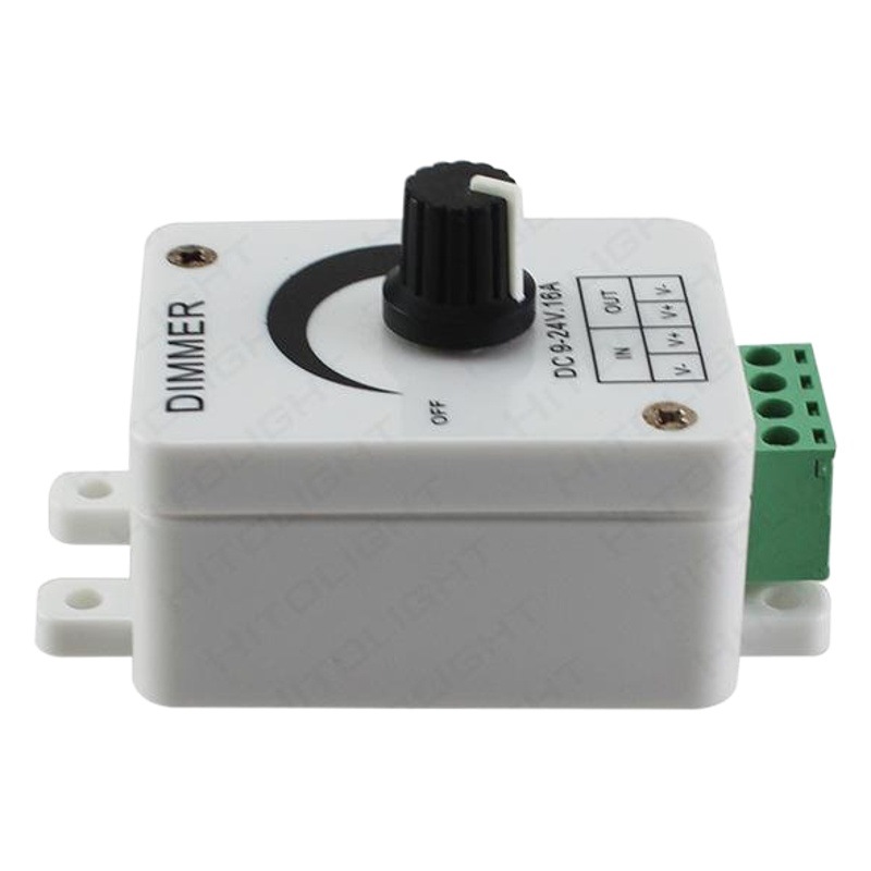 Xilai light led dimmer manual knob stepless dimming switch 5050 monochrome light band Module Controller 16A