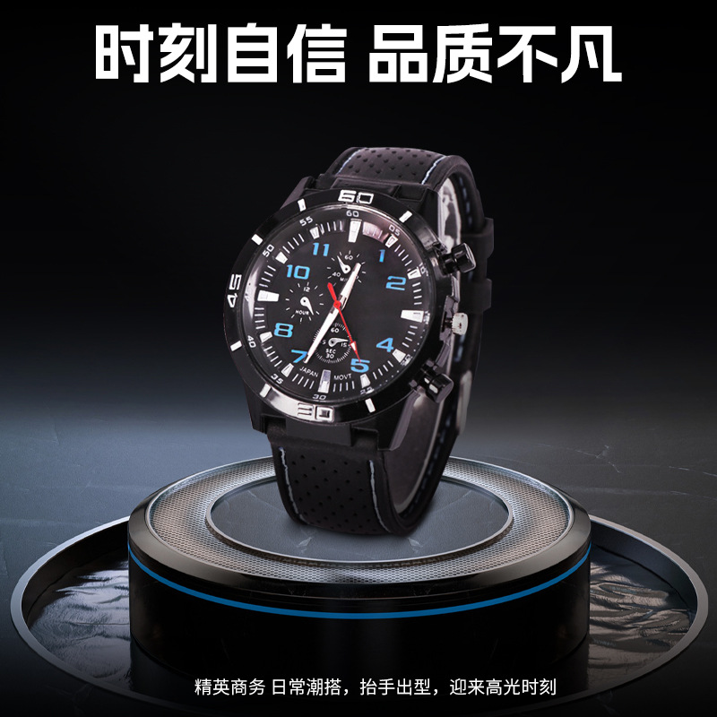 Picture of Car Wire Belt Fashion sports car Mechanical Watch Men's Series sports car Watch Student Men's Silicone Band Sports Watch