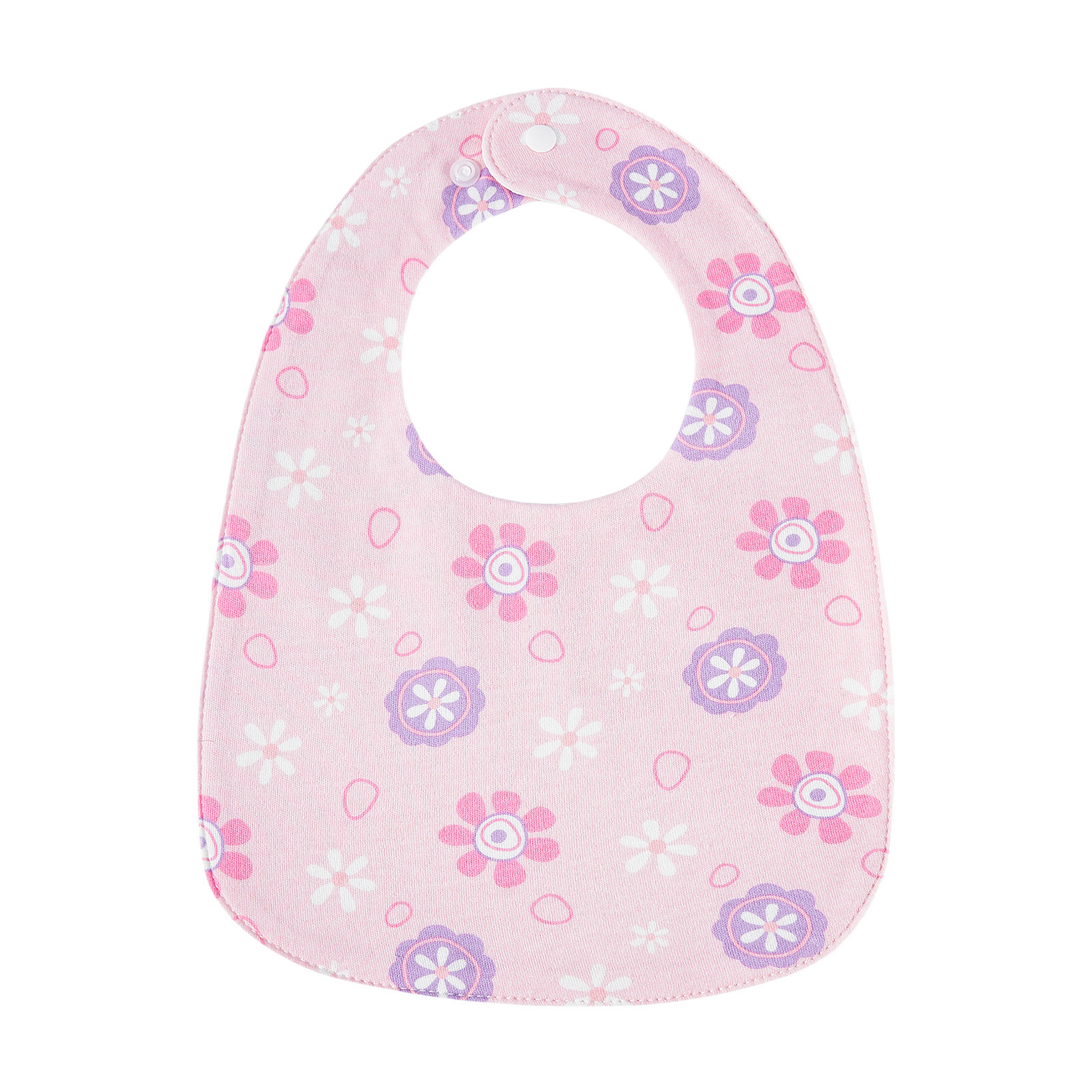 Picture of Yinmei baby waterproof bib U-shaped bib children's eating bib baby pure cotton waterproof spitting milk bib