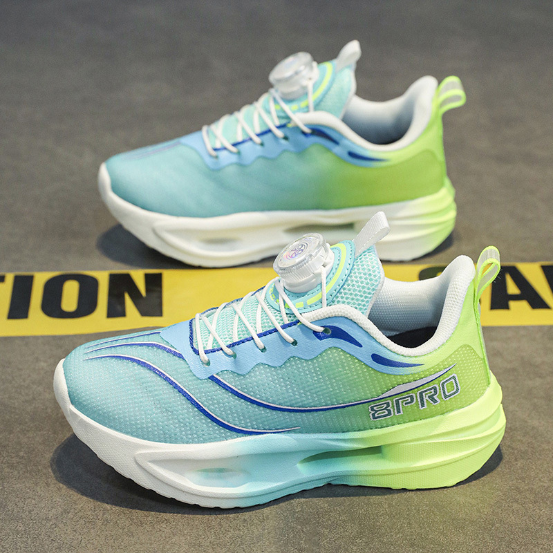 Children's sneakers, summer mesh new running shoes, physical education running shoes for primary school students, soft soles, shock-absorbing breathable trendy shoes