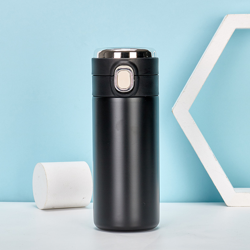 Picture of New 304 stainless steel simple bounce cover pea Cup student fresh mini portable thermos cup wholesale
