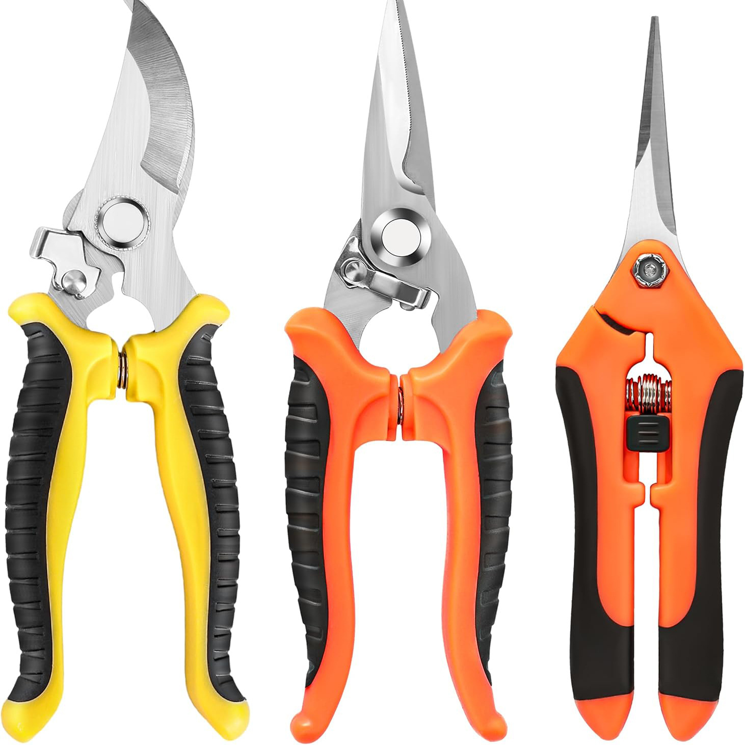 Pruning Shears, Complete Set of Gardening Shears, Garden Elbow Garden Fruit Picking Shears, Spring Hand Tools, Cross-Border Wholesale