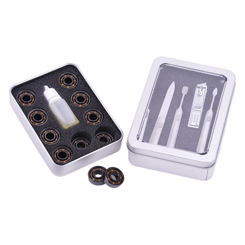in stock Rectangular Tinplate Box Tarot Egg Poker Box Card Postcard Custom Iron Box Packaging