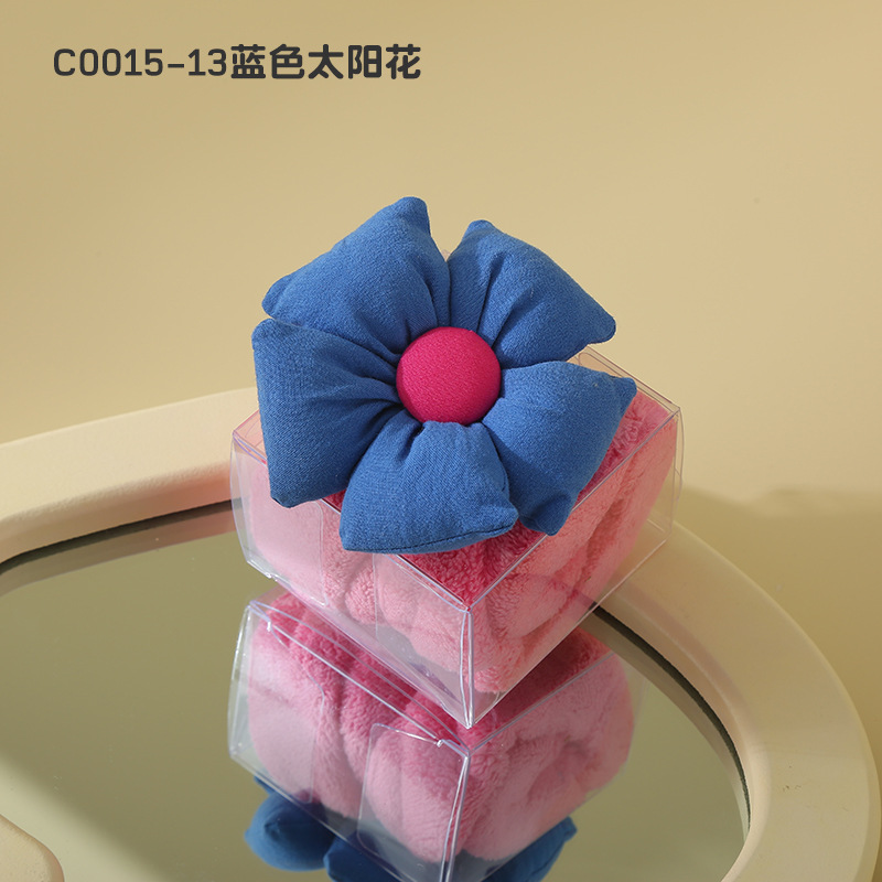 Picture of Hand gift towel creative towel cartoon animal children's square towel Tulip small towel gift box doll