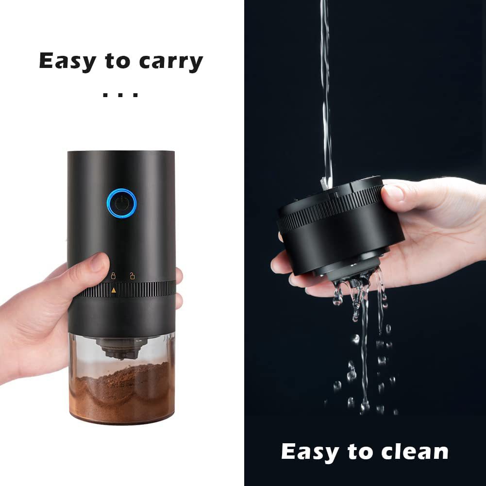 Picture of Cross-Border Portable Electric Coffee Grinder USB Rechargeable Coffee Grinder Coffee Grinder New