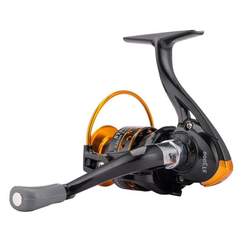 Qunhai SY metal head fishing wheel fishing reel spinning wheel fishing wheel raft fishing wheel fishing raft fishing wheel fishing gear