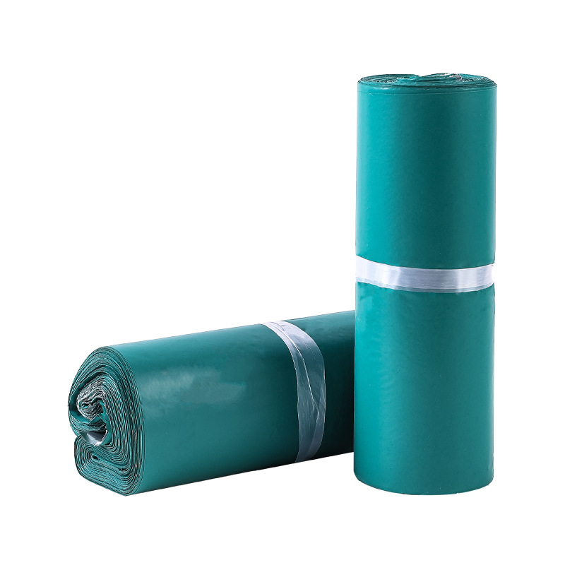 Picture of Green Express Bag Wholesale Logistics Package Waterproof Packing Bag Color Express Bag Mail Shipping Bag