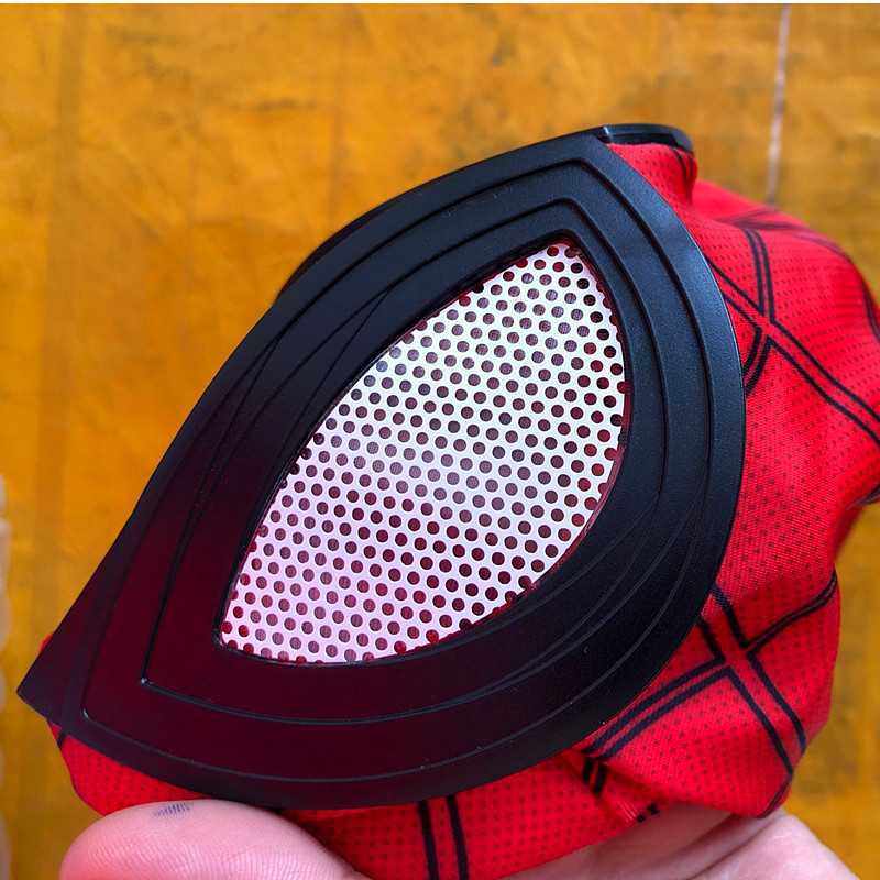 Picture of Spiderman Adult Mask Headgear Expedition Steel Miles Remy Mask Milk Silk Headgear Halloween Mask